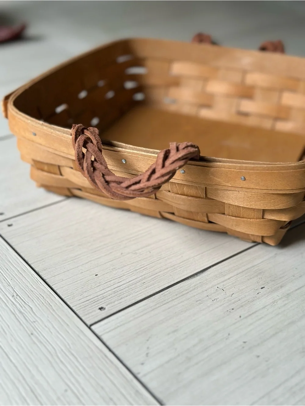 Longaberger 8x8 Serving Solutions Basket with Protector and Lid